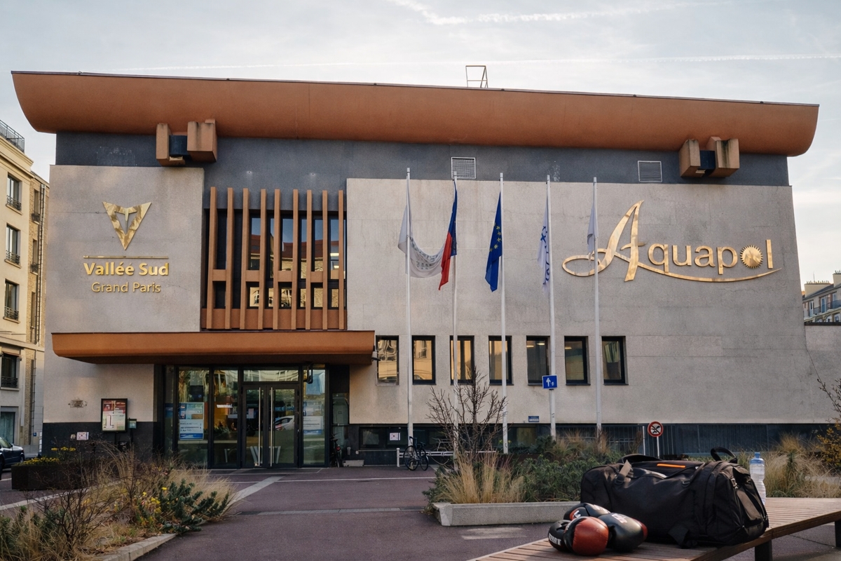 Cours de Krav Maga à Montrouge au gymnase Henri Ginoux : entraînement collectif en salle